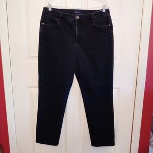 bandolino amy straight leg denim